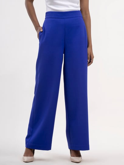 LEE TEX Regular Fit Women Blue Trousers - Buy LEE TEX Regular Fit Women Blue  Trousers Online at Best Prices in India | Flipkart.com