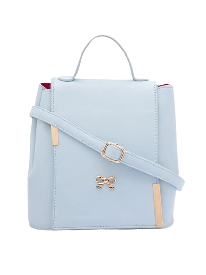 Buy Linen Bloom Blue Denim Bag for Women Online @ Tata CLiQ Luxury