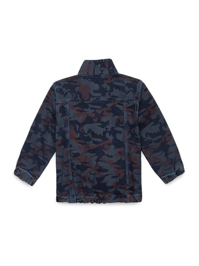 Marc Jacobs camouflage-print Denim Trucker Jacket - Farfetch