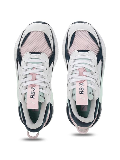 Puma rs x on sale white peach bud