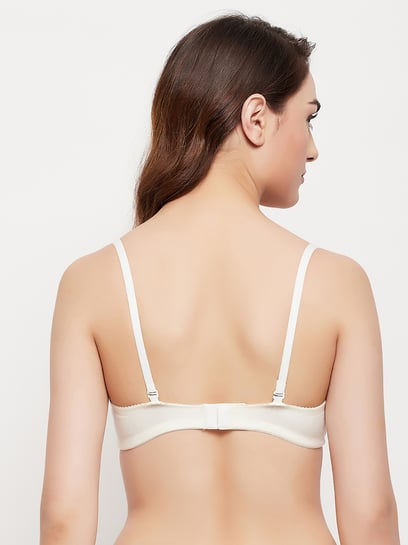 Buy Clovia White Full Coverage Non-Padded Balconette Bra for Women's Online  @ Tata CLiQ