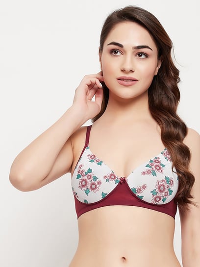 Buy Clovia Red Half Coverage Padded Push-up Bra for Women's Online @ Tata  CLiQ