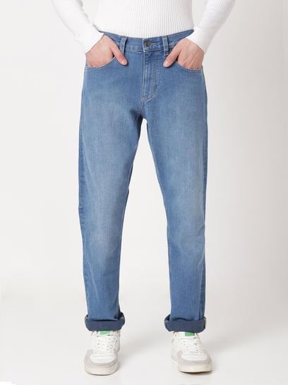 Buy Lee Blue Comfort Fit Jeans for Men Online @ Tata CLiQ