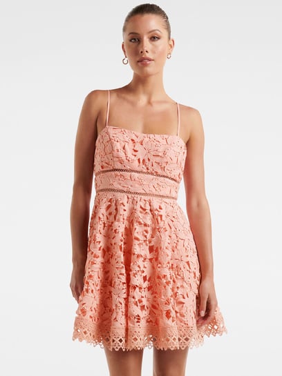 Forever new peach on sale dress