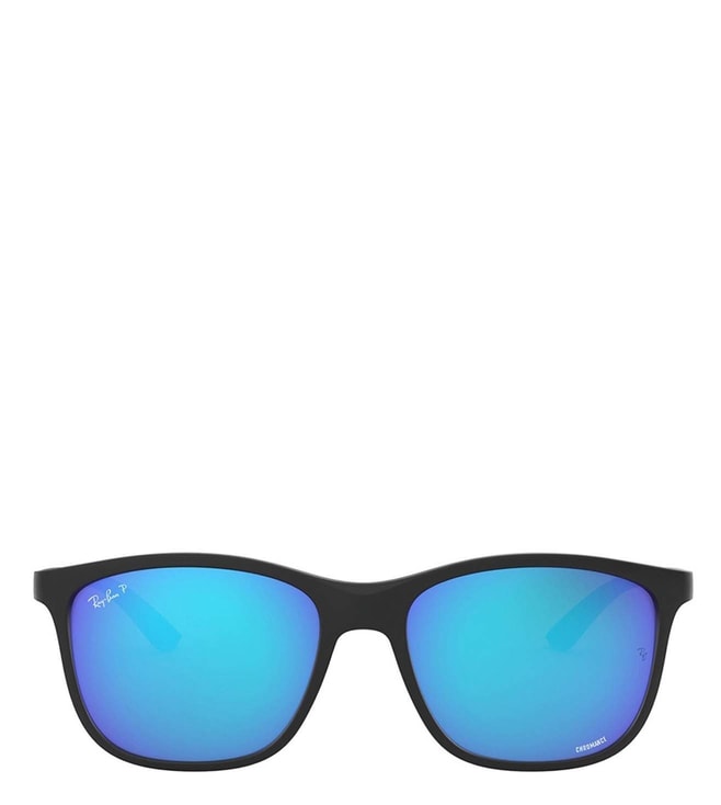Buy Ray-Ban Blue 0RB4330CH Wayfarer Unisex Sunglasses Online @ Tata CLiQ  Luxury
