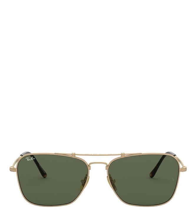 Buy Ray-Ban Green 0RB8136 Square Unisex Sunglasses Online @ Tata
