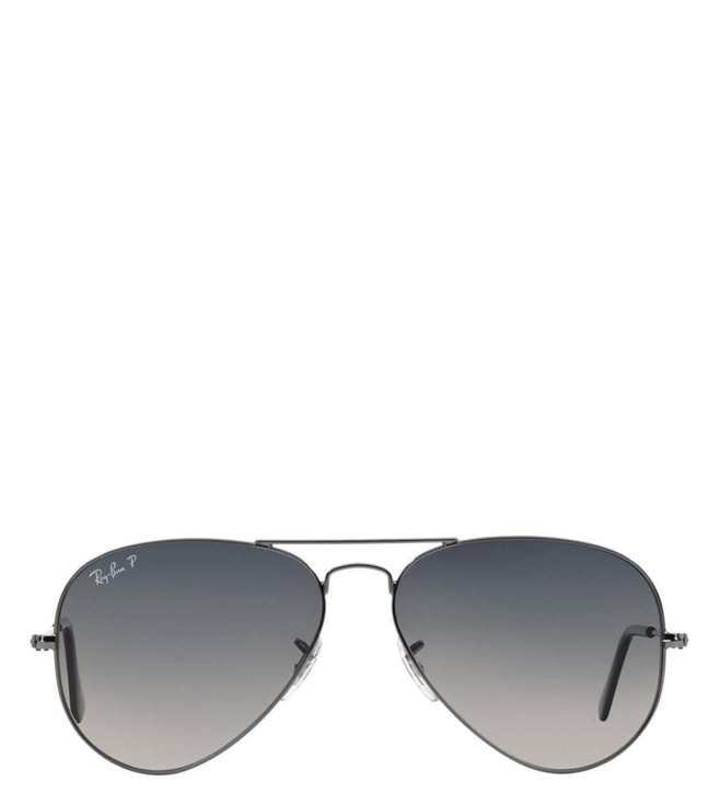 Buy Ray-Ban Icons Gunmetal Unisex Sunglasses Online @ Tata CLiQ Luxury