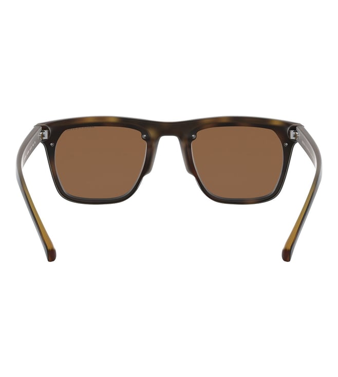 Buy Armani Exchange Gold Square Sunglasses for Men Online @ Tata CLiQ ...