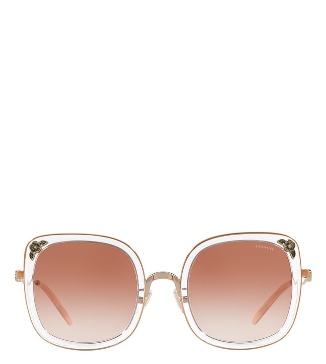 Buy Coach Pink Square Sunglasses for Women Online @ Tata CLiQ Luxury