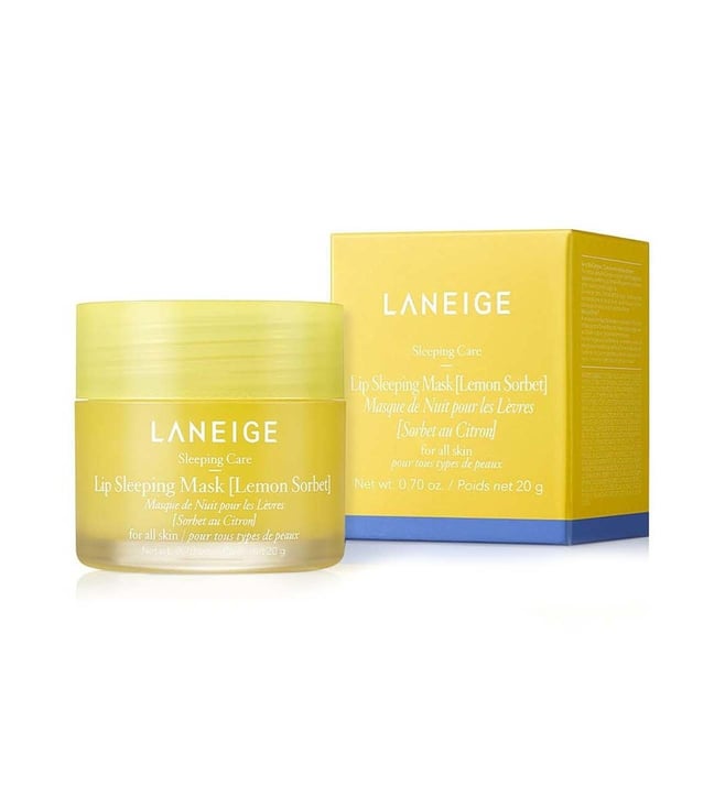 Buy LANEIGE Lip Sleeping Mask (Lemon Sorbet) - 20 gm Online At Best ...