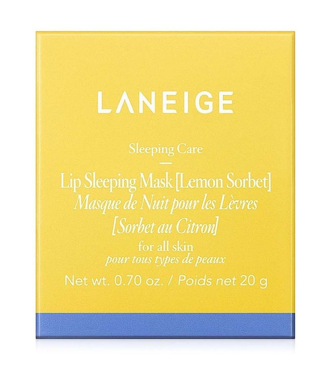 Buy LANEIGE Lip Sleeping Mask (Lemon Sorbet) 20 gm Online At Best