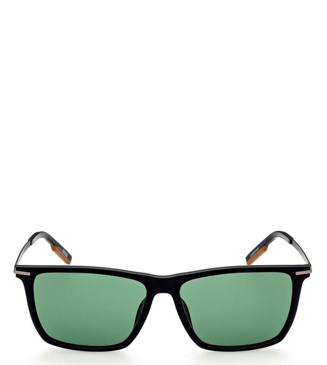 Buy Ermenegildo Zegna Green Rectangular Sunglasses For Men Online Tata Cliq Luxury