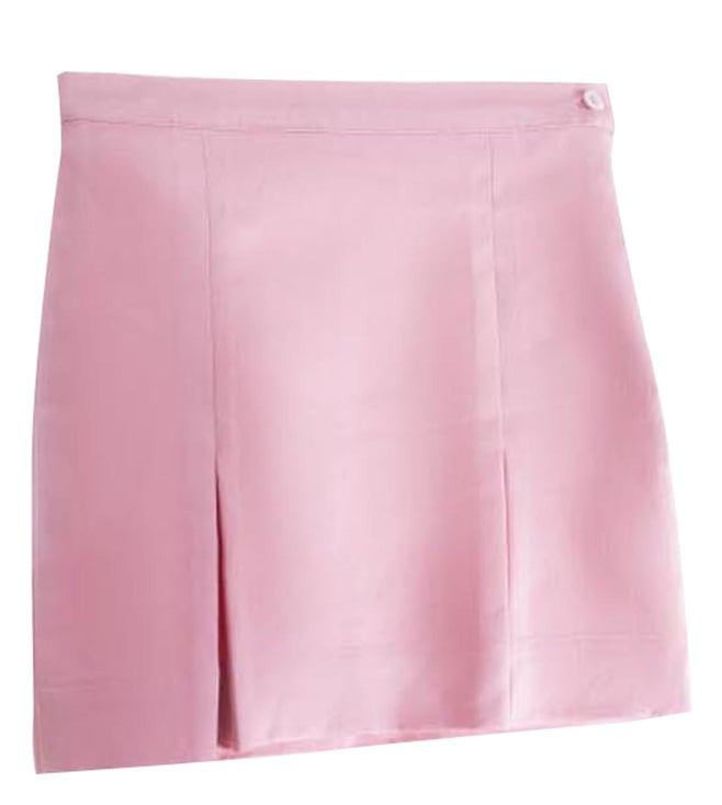Pink Skirts for Women  Buy Pink Indo Western Skirts for Girls Online India   Indya
