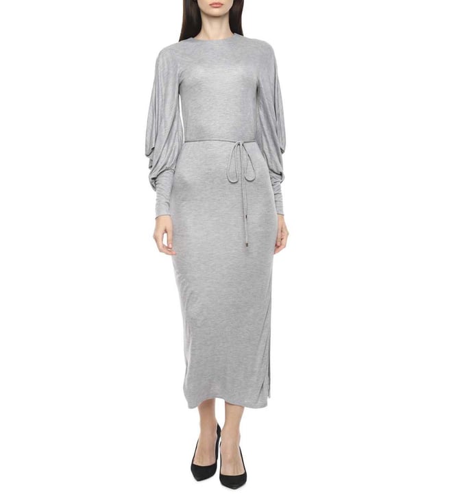 ted baker grey dressing gown Ted Baker Mens Brushed Ponte Robe Dressing Gown - Heather Grey