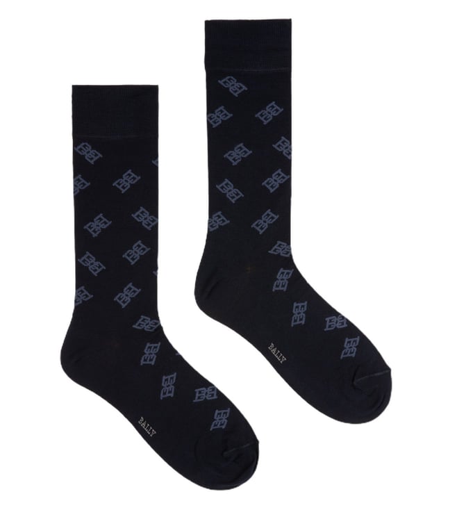 Buy Bally Ink B-Chain Moti Socks (M) for Men Online @ Tata CLiQ Luxury