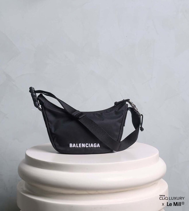 Balenciaga Shoulder Bag With Logo MenS Black क लए परष क लए