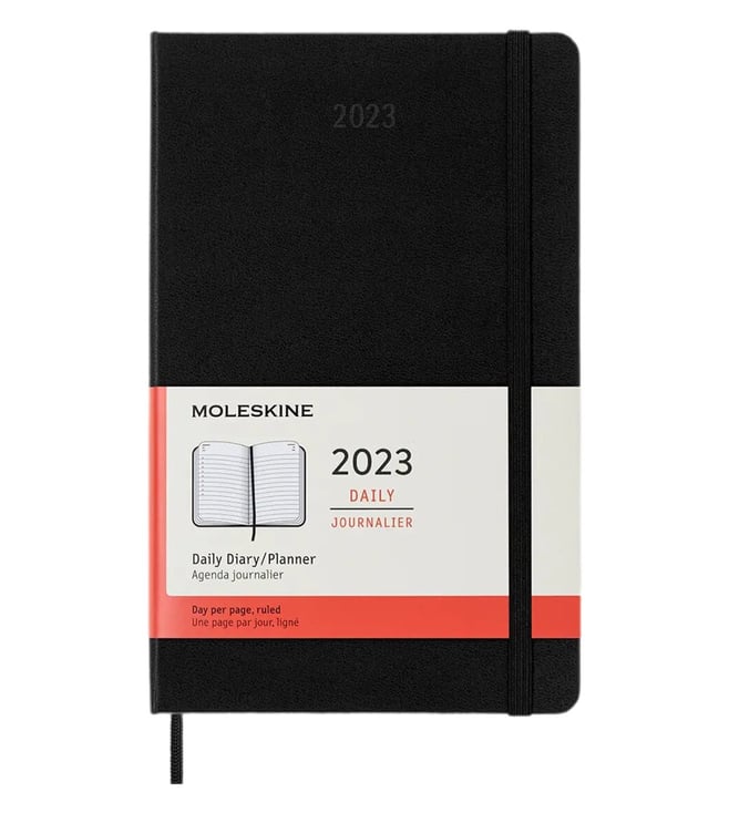 Buy MOLESKINE Classic Daily Planner 2023 Notebook - Black Online