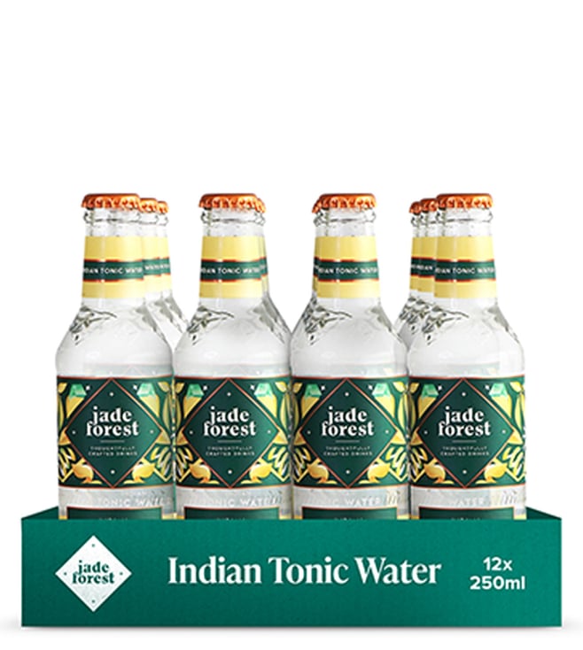 Jade Forest Indian Tonic Water Pack of 12 3000 ml (250 ml Each)