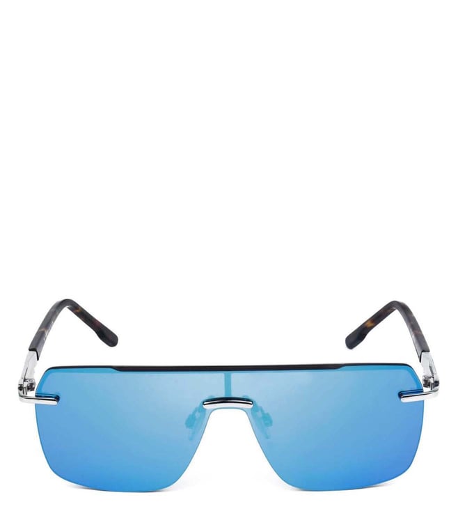 Buy Steve Madden SM1013SILVER127140 Shield Sunglasses for Men Online @ Tata Luxury