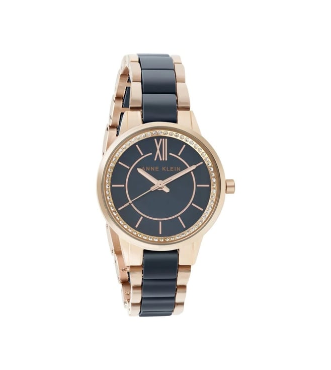 Buy Anne Klein NDAK3344NVRG Ceramics Analog Watch for Women Online ...