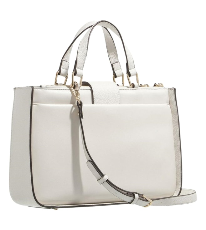 Buy LIU JO Bone Quilted Medium Boston Bag for Women Online @ Tata CLiQ ...
