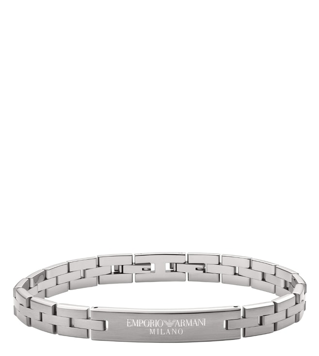 Buy Emporio Armani Stainless Steel Silver Bracelet EGS2911040 at Amazonin