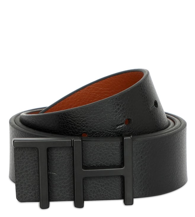 Buy Tommy Black & Tan Cusack-1 Reversible Belt for Men Online @ Tata CLiQ