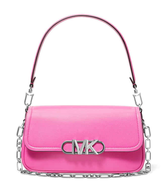 Buy MICHAEL Michael Kors Pink Parker Medium Shoulder Bag for Women Online @  Tata CLiQ Luxury