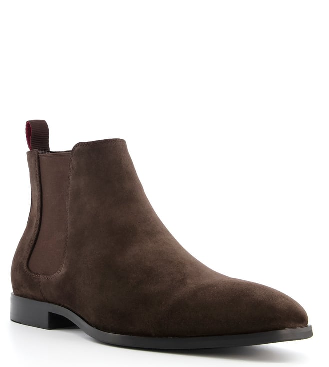 Buy Dune London Dark Brown MANTLE Boots for Men Online @ CLiQ Luxury