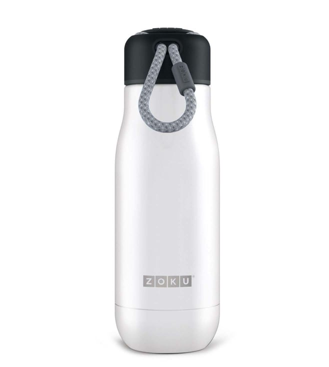 adidas White 0.5L Water Bottle