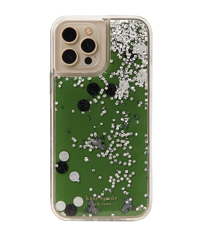 Buy Kate Spade Zebra Liquid Glitter iPhone 13 Pro Max Phone Case for Women  Online @ Tata CLiQ Luxury