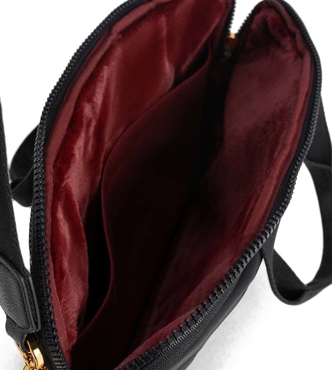 Buy Charles & Keith Black Textured Extra Large Laptop Bag for Women