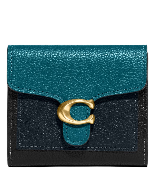 Buy Coach Deep Turquoise Tabby Small Wallet for Women Online @ Tata CLiQ  Luxury