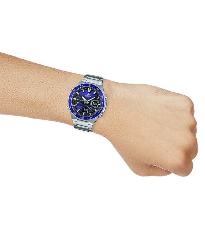 Casio Edifice Orologio Cronografo Uomo EFV-C110D-1A3VEF – Acciaio – Quadranti Crono
