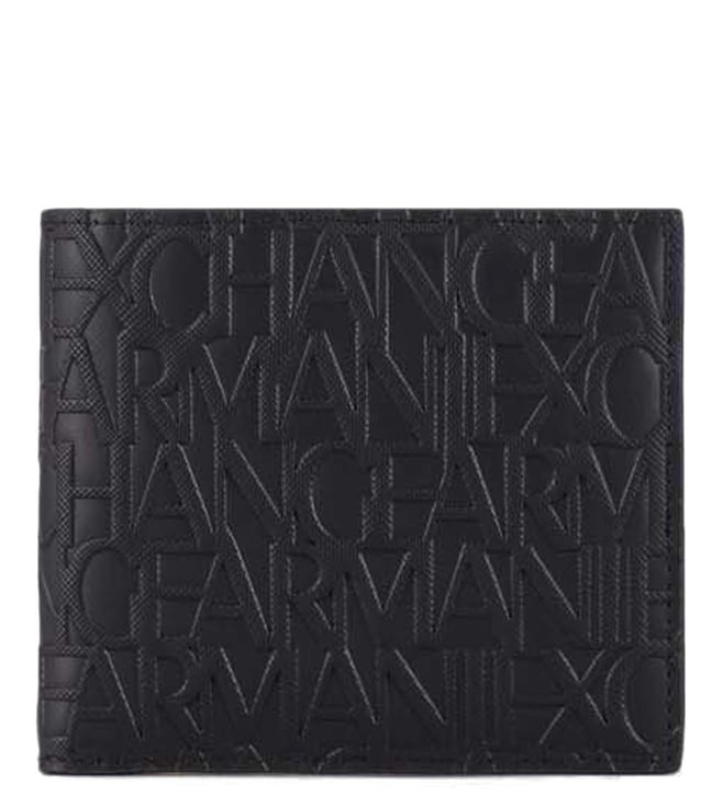 Buy Armani Exchange Black Medium Bi-Fold Wallet for Men Online @ Tata CLiQ  Luxury