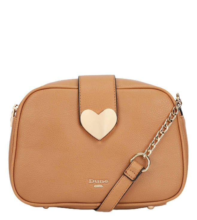 Dune tan cross body bag on sale