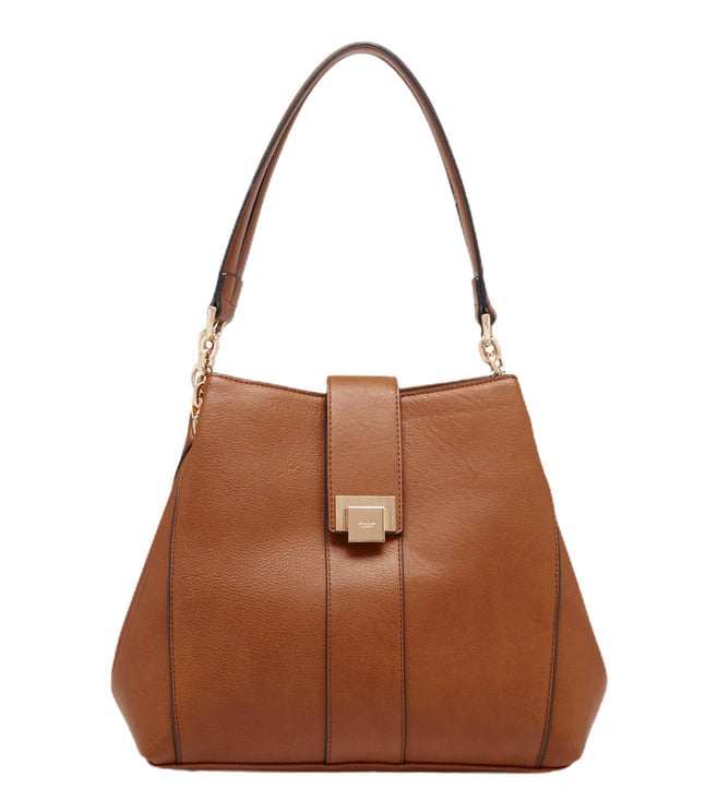 Buy Dune London Tan DEMMIO Large Shoulder Bag for Women Online Tata