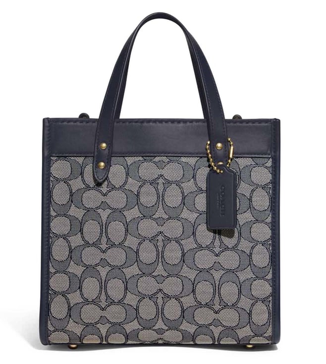 Coach functional crossgrain turnlock on sale tote