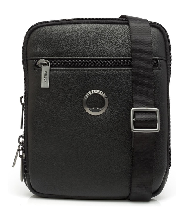 Buy Delsey Paris Black Custine Vertical Mini Cross Body Bag Online ...
