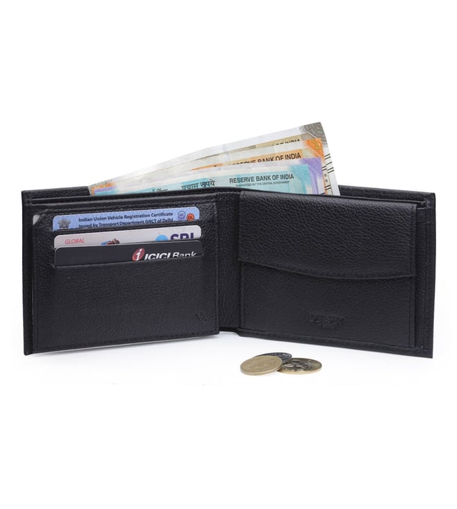 Buy Delsey Paris Black Francoeur Small Wallet for Men Online @ Tata ...