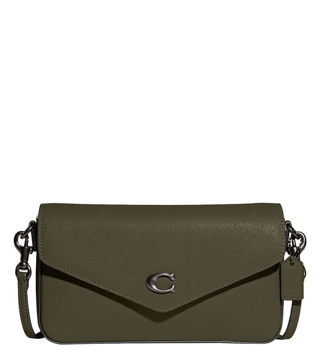 Buy Coach Army Green Studio Cross Body Bag for Women Online @ Tata CLiQ  Luxury