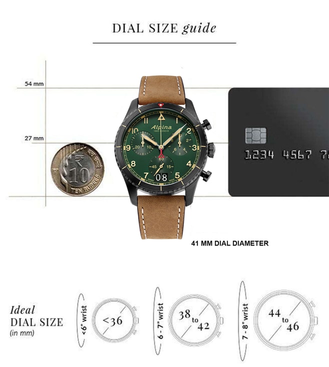 Alpina AL-372GR4FBS26 Startimer Chronograph Watch for Men