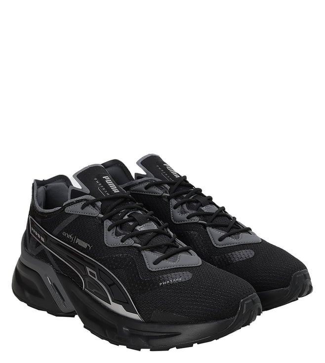 Puma virat kohli black on sale shoes