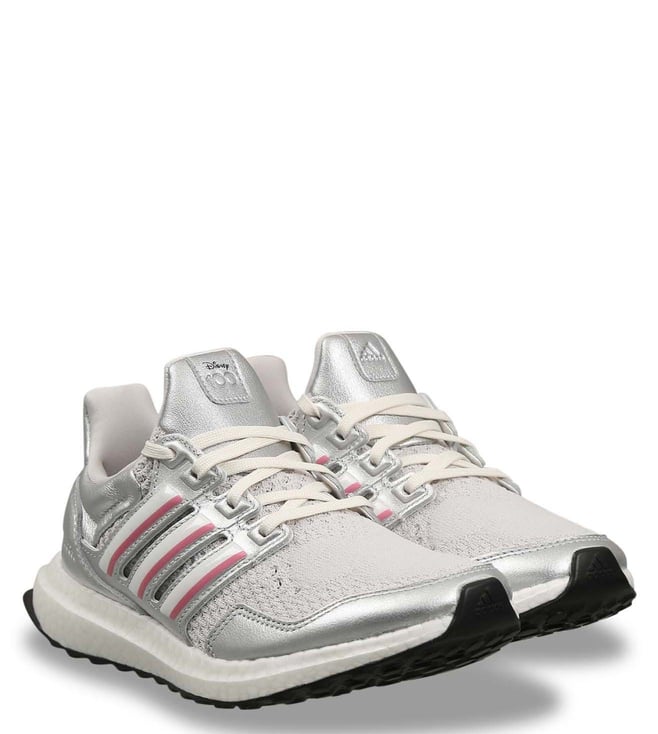 Adidas Women's ULTRABOOST 1.0 x Disney 100 GREONE/SILVMT/BRIRED Running  Shoes