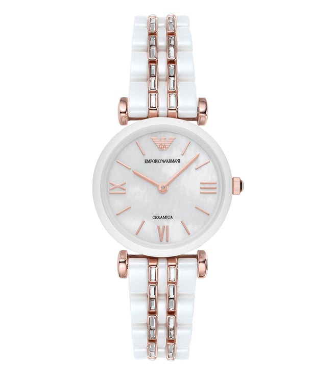 Emporio Armani AR70004 Gianni T-Bar Analog Watch for Women