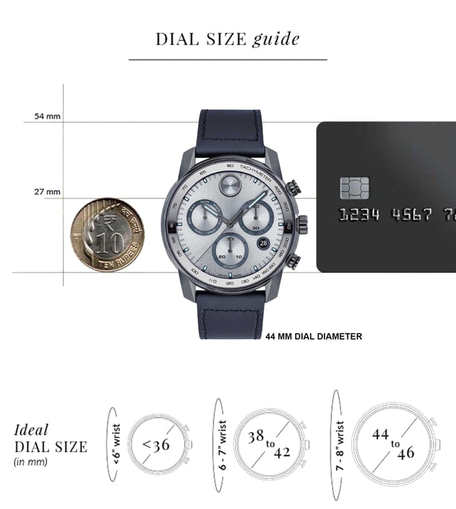 Buy Movado 3600909 Bold Chronograph Watch for Men Online @ Tata CLiQ Luxury